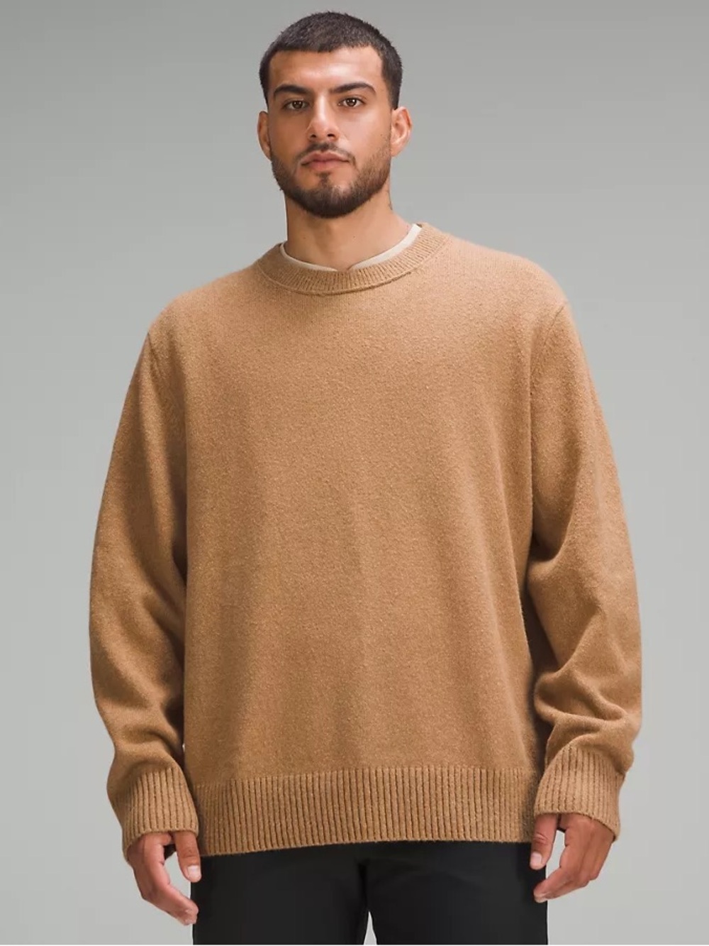 Lululemon Relaxed-Fit Knit Sweater - XL - Ceramic Brown